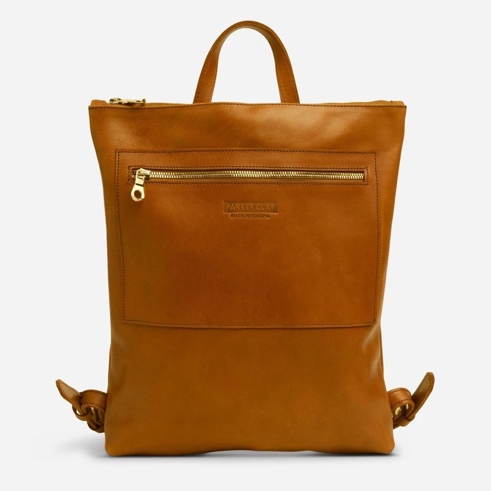 Parker Clay Miramar Leather Backpack